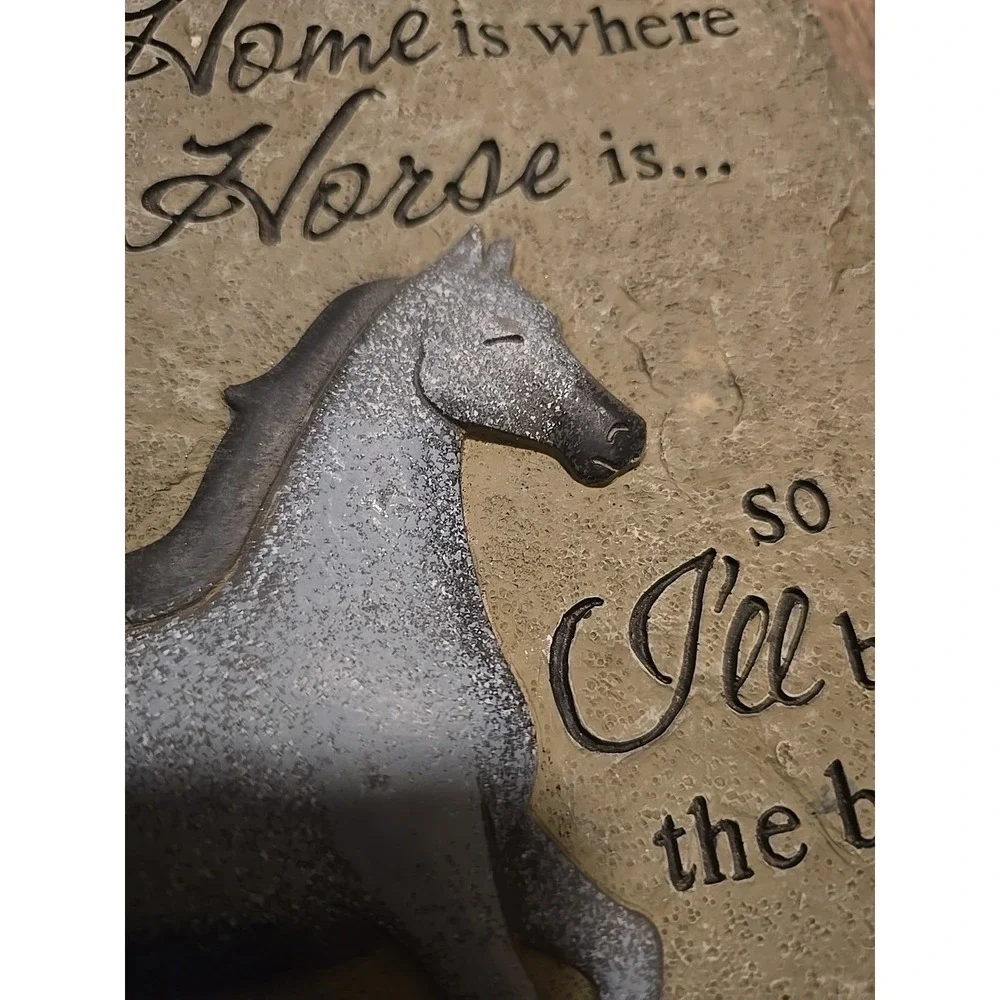 horse plaque